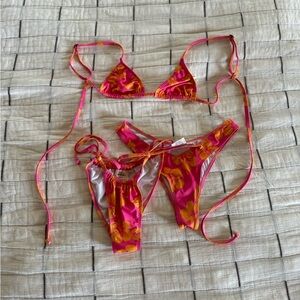 Snrklbr bikini set - Pink Hawaii
